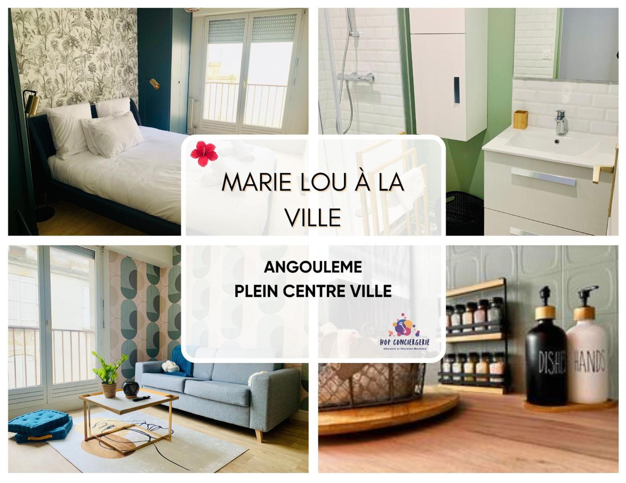 Marie Lou A La Ville - Hyper Centre - Wifi - Transports Et Commerces - Conciergeriej&N Angouleme Ngoại thất bức ảnh